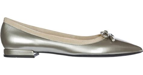 prada high heels silver|prada ballet flats.